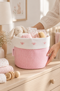 Cotton Vanity Holder | Hand Embroidered