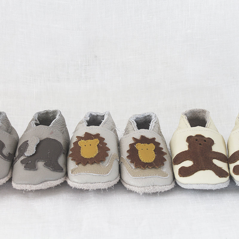 soft sole baby leather shoes