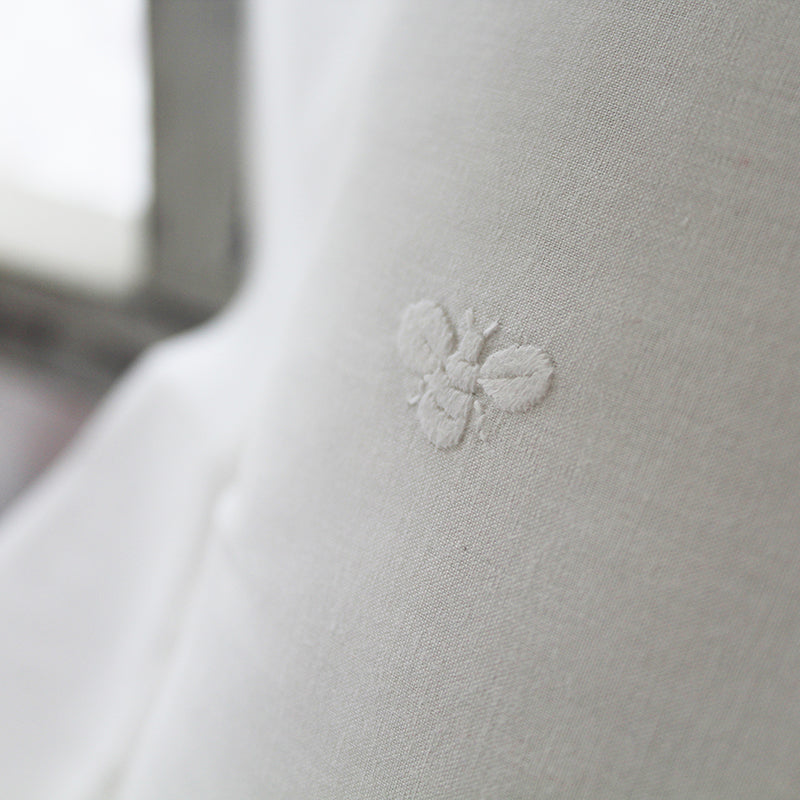 Boudoir Pillow Sham Baby Bee White