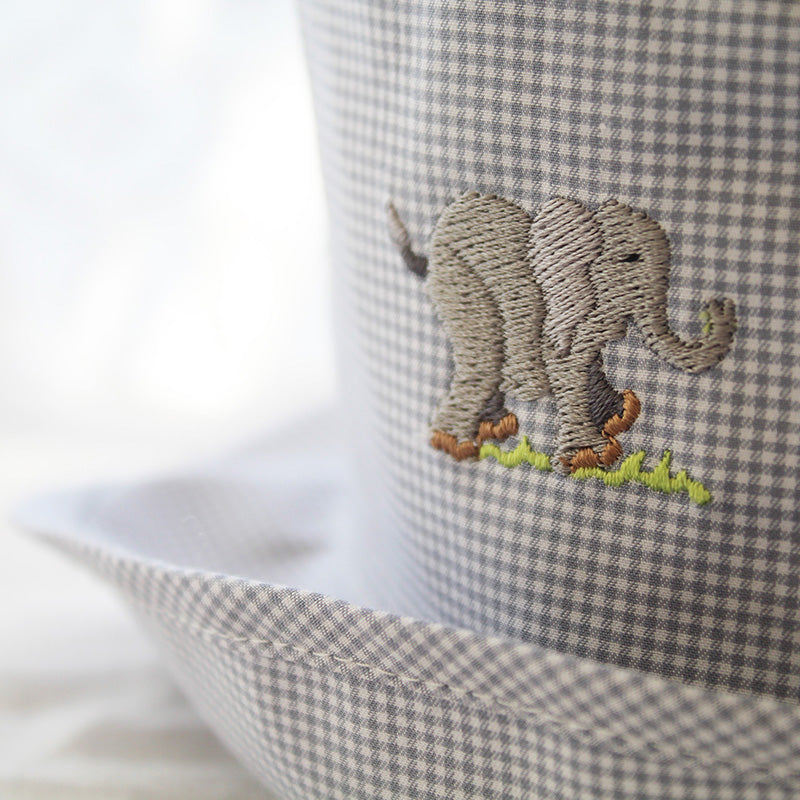 Toddler Sun Hat with Elephant