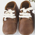 Soft leather baby shoes