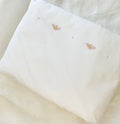 Crib Fitted Sheet Baby Bee Beige