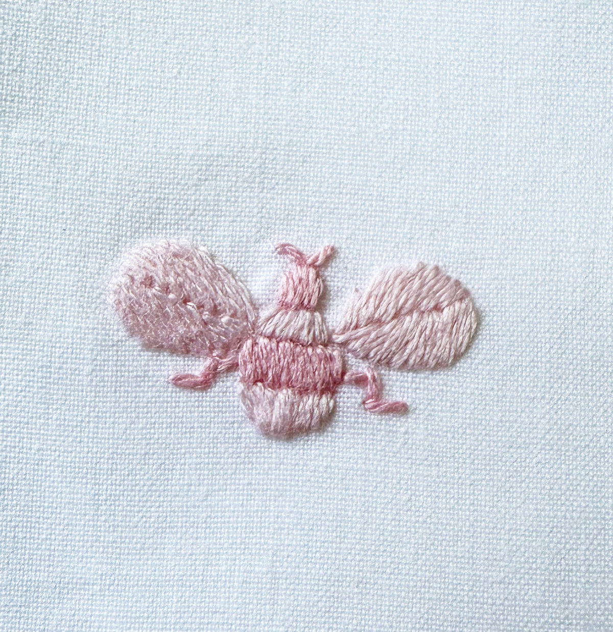 Crib Fitted Sheet Baby Bee Pink