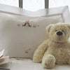 Cotton Baby Boudoir Pillow Sham, Pink Teddy Bear