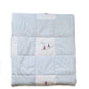 Luxury Cotton Crib Quilt, Nautical Sailboats