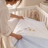 Cotton Crib Duvet Cover, Safari Animals