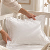 Cotton Baby Boudoir Pillow Sham | Hand Embroidered