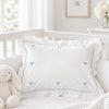Cotton Baby Boudoir Pillow Sham | Hand Embroidered
