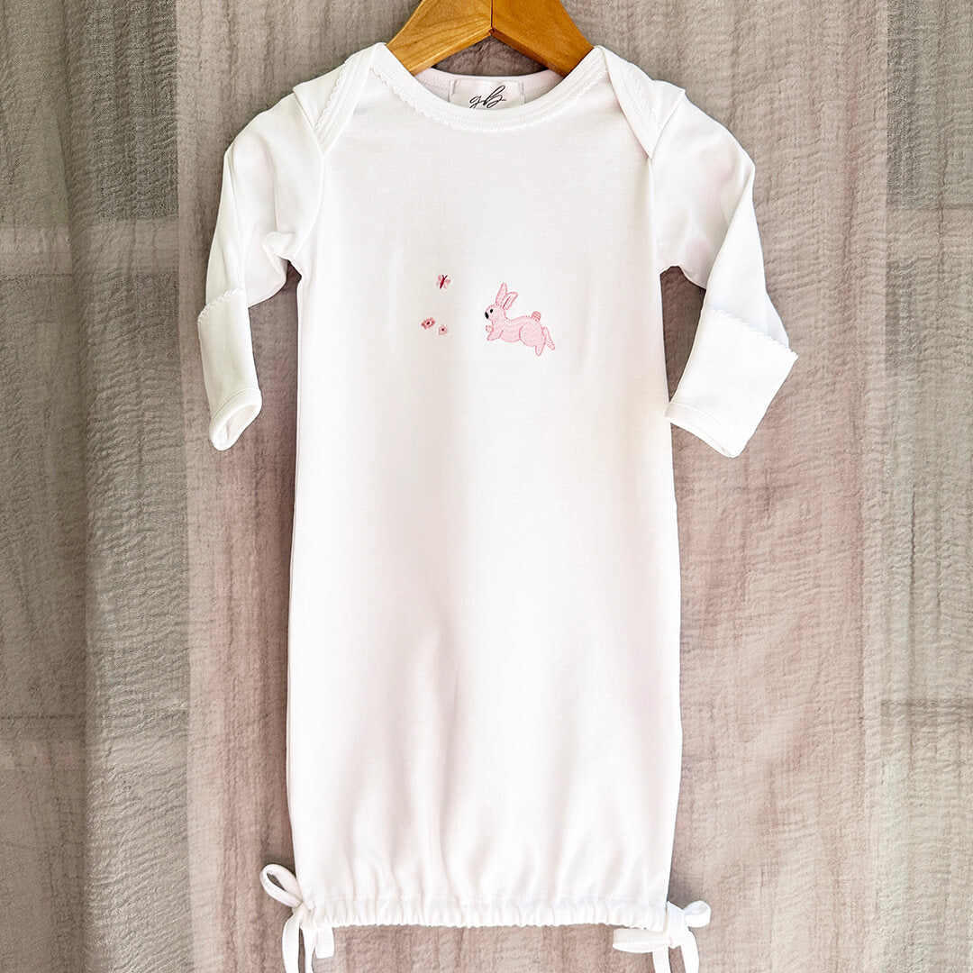 Pima Cotton Newborn Sleepsack with Bunny