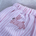 Cotton Diaper Cover Pink Bunny