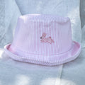 toddler sun hat pink bunny