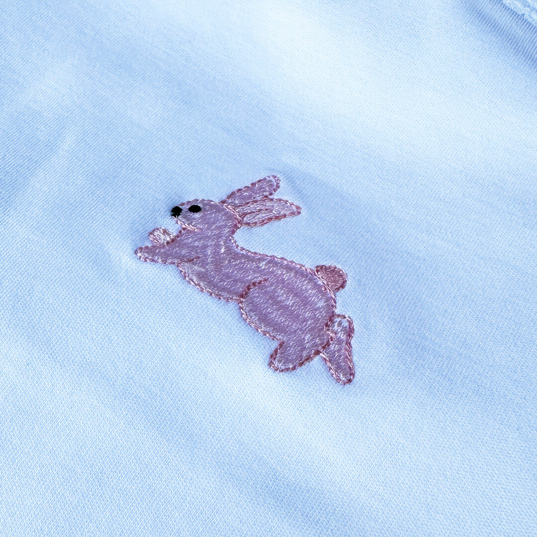 toddler t shirt pink bunny