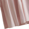 crib dust ruffle pink stripe