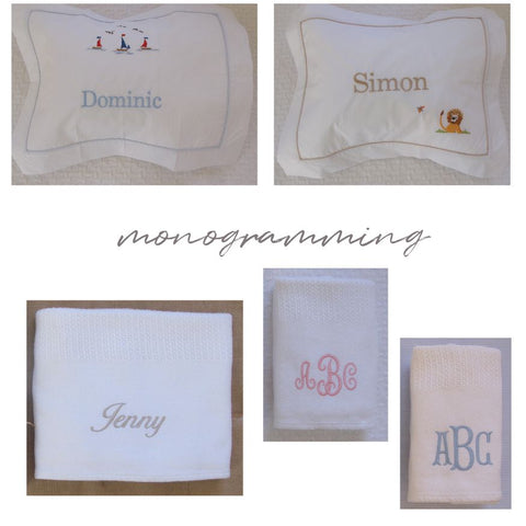 monogramming